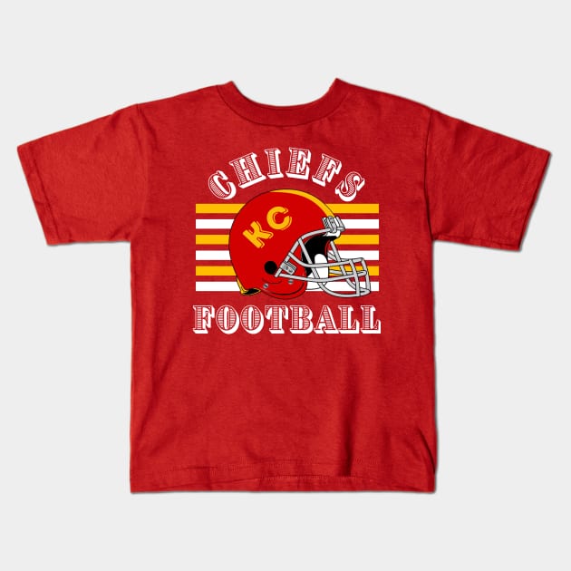 Kansas City Vintage Style Kids T-Shirt by Borcelle Vintage Apparel 